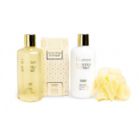 Dárková kosmetická sada pro ženy Luxury bath in gold 5v1