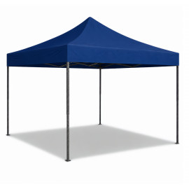 Party stan nůžkový s bočními stěnami 3x3m modrý