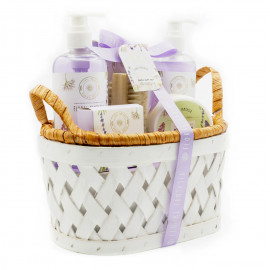 Dárkový koš pro ženy Elegant Gift set Lily and iris 7v1