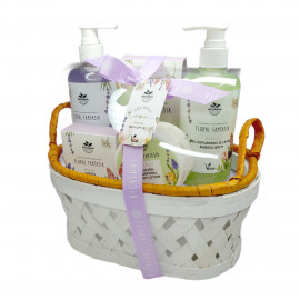 Dárkový koš pro ženy Elegant Gift set Lily and iris 7v1