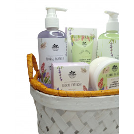 Dárkový koš pro ženy Elegant Gift set Lily and iris 7v1