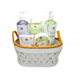 Dárkový koš pro ženy Elegant Gift set Lily and iris 7v1