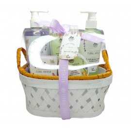 Dárkový koš pro ženy Elegant Gift set Lily and iris 7v1