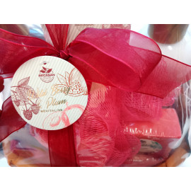 Dárkový koš pro ženy Revitalis Wild berry Plum 7v1