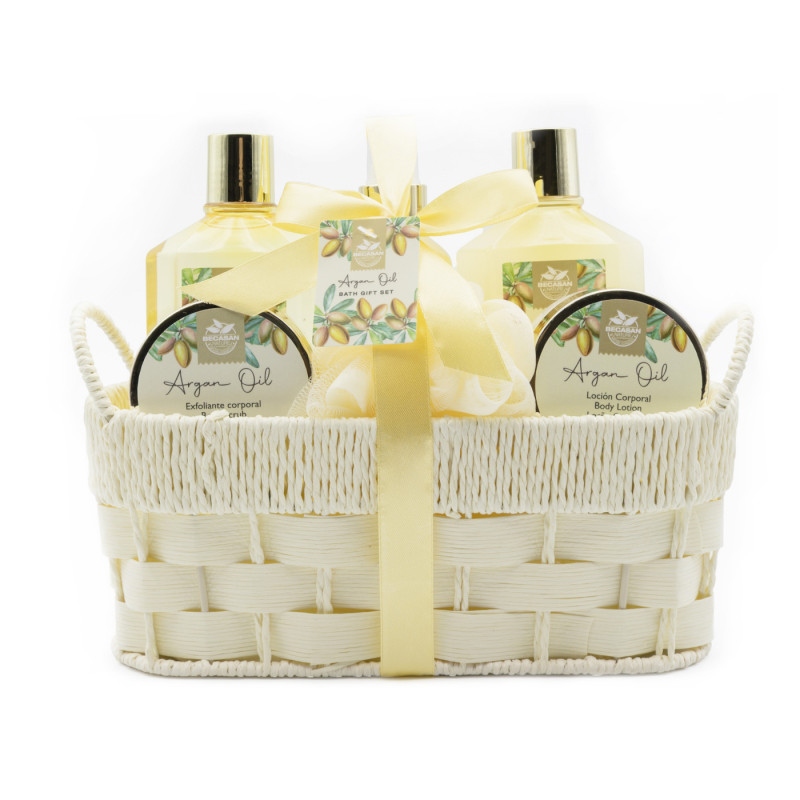 Dárkový koš pro ženy Luxury Bath Argan oil 7v1