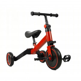 Dětská multifunční tříkolka 3v1 červená