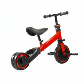 Dětská multifunční tříkolka 3v1 červená