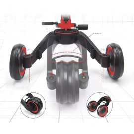 Dětská multifunční tříkolka 3v1 červená