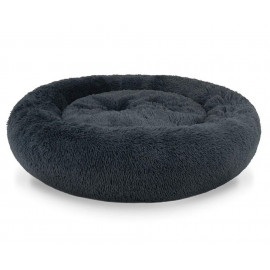 Pelíšek pro pejsky Hnízdečko kulatý šedý L