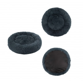 Pelíšek pro pejsky Hnízdečko kulatý šedý L