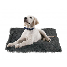 Pelíšek pro pejsky Měkouš šedý L