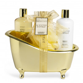 Dárková kosmetická sada pro ženy Luxury bath in gold 5v1