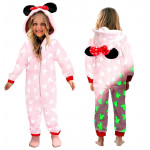 Dětské svítící pyžamo Minnie s ušima 122-128 L