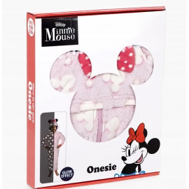 Dětské svítící pyžamo Minnie s ušima 122-128 L