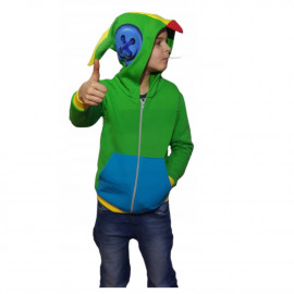 Dětská mikina Brawl stars Leon 116-122 M
