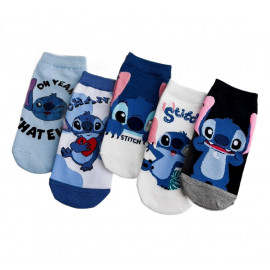 Dětské ponožky Stitch 5-8 let 5 párů