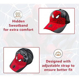 Dětská kšiltovka Spiderman s potiskem M