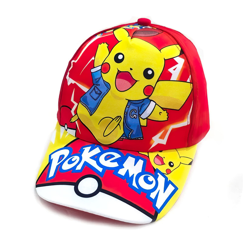 Dětská kšiltovka Pokémon Pikachu s potiskem M Dětská kšiltovka Pokémon Pikachu s potiskem M