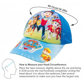 Dětská kšiltovka Tlapková patrola s potiskem M/L