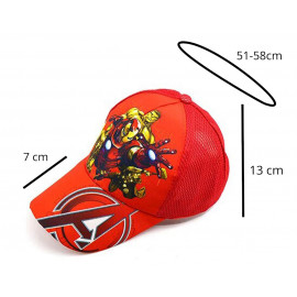 Dětská kšiltovka Avengers s potiskem M/L