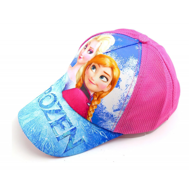 Dětská kšiltovka Frozen Elsa a Anna s potiskem M Dětská kšiltovka Frozen Elsa a Anna s potiskem M