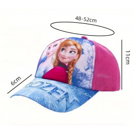 Dětská kšiltovka Frozen Elsa a Anna s potiskem M