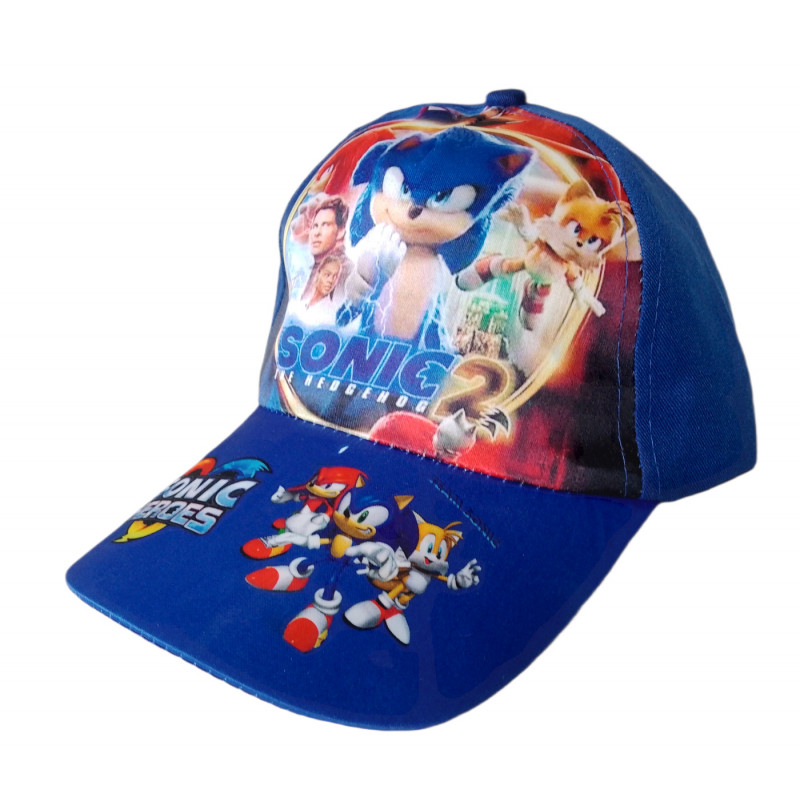 Dětská kšiltovka Ježek Sonic s potiskem M/L Dětská kšiltovka Ježek Sonic s potiskem M/L