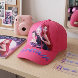 Dětská kšiltovka Demon Hunters K-pop Huntrix s potiskem S/M