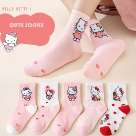 Dětské ponožky Hello Kitty 2-5 let 5 párů