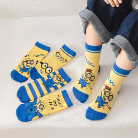 Dětské ponožky Mimoni 3-5 let 5 párů Dětské ponožky Mimoni 3-5 let 5 párů