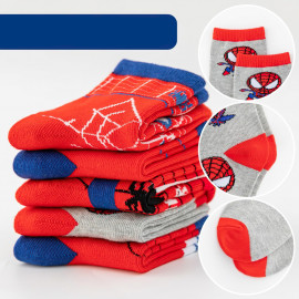 Dětské ponožky Spiderman 3-5 let 5 párů