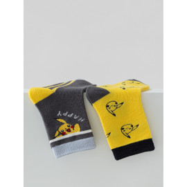 Dětské ponožky Pokémon Pikachu a pokébal 3-5 let 5 párů Dětské ponožky Pokémon Pikachu a pokébal 3-5 let 5 párů