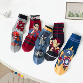 Dětské ponožky Avengers 3-5 let 5 párů Dětské ponožky Avengers 3-5 let 5 párů