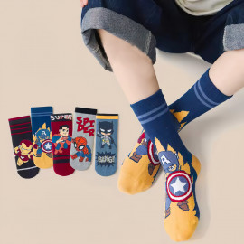 Dětské ponožky Avengers 3-5 let 5 párů Dětské ponožky Avengers 3-5 let 5 párů