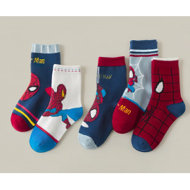 Dětské ponožky Spiderman Superhero 3-5 let 5 párů