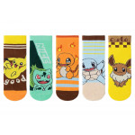 Dětské ponožky Pokémon 3-5 let 5 párů Dětské ponožky Pokémon 3-5 let 5 párů