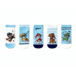 Dětské ponožky Tlapková patrola Kamarádi 5-8 let 5 párů