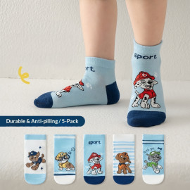 Dětské ponožky Tlapková patrola Kamarádi 5-8 let 5 párů