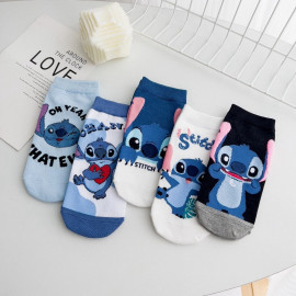 Dětské ponožky Stitch 5-8 let 5 párů