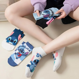 Dětské ponožky Stitch 5-8 let 5 párů
