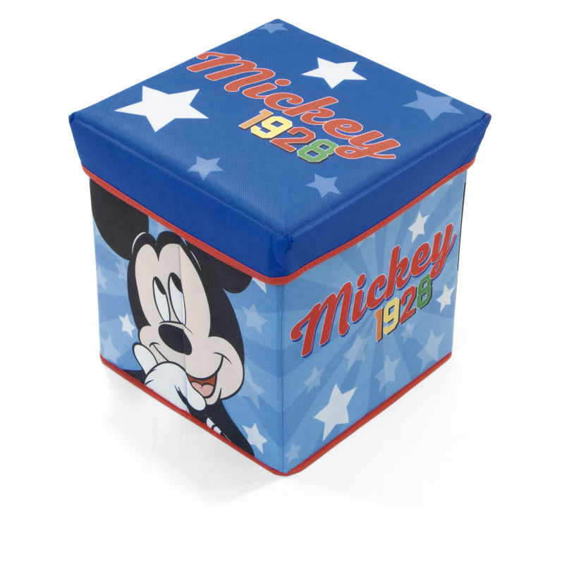 Úložný box na hračky Mickey s víkem Úložný box na hračky Mickey s víkem
