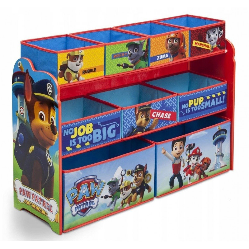 Organizér na hračky Paw Patrol - velký