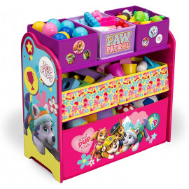 Organizér na hračky Paw Patrol Skye - růžový