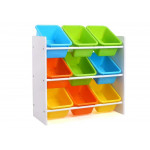 Dětský úložný regál na hračky Colorful
