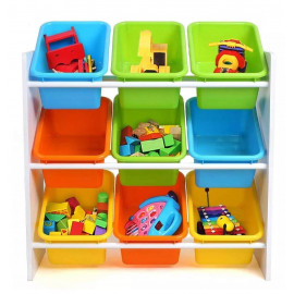 Dětský úložný regál na hračky Colorful