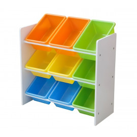 Dětský úložný regál na hračky Colorful