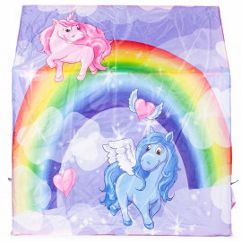 Dětský hrací domeček Jednorožec s duhou