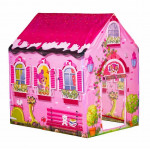 Dětský hrací domeček Růžový pestrý