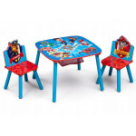 Dětský stůl s židlemi Tlapková Patrola záchranáři