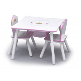 Dětský stůl s židlemi Princezny